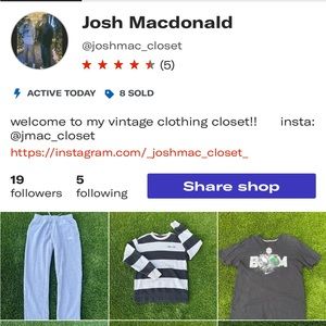 EVERYONE GO FOLLOW ME DEPOP AND INSTAGRAM PAGES FOR VINTAGE CLOTHES!!